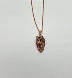 Panther Leopard Jaguar Lion 14K раушан алтын жасыл зүбәржат көз алқасы