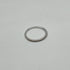 Diamond Pave Set 14K White Gold Dainty Thin Classic Band Ring