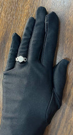 Diamonds Pave Set Cluster Round Halo Bypass Spiral 14K White Gold Statement Ring
