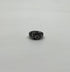 Black White Diamonds Pave Set 14K White Gold Statement Cocktail Unique Ring