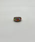 Multicolor Rainbow Sapphires Diamond 14K Yellow Gold Statement Dome Cluster Ring