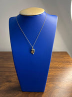 Small Dainty Minimalistic Dolphin 14K Yellow Gold Animal Chain Pendant Necklace