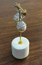 White South Sea Pearl Diamond Pave Drop 18 Karat White Gold Statement Earrings