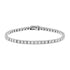 Art Deco Style 2.95 Ct. Diamond Milgrain Detail 14K White Gold Tennis Bracelet