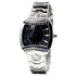 Blue Sapphires & Diamond Pave Dial Luxury Swiss Quartz Bracelet Watch
