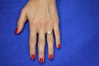 Brilliant Cut Diamond Square Princess Shape Halo Illusion Halo Pave Set Engageme