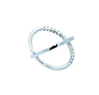 Brilliant Cut White Diamond X Criss Cross Pave Cocktail Fashion Open Bypass 14 K