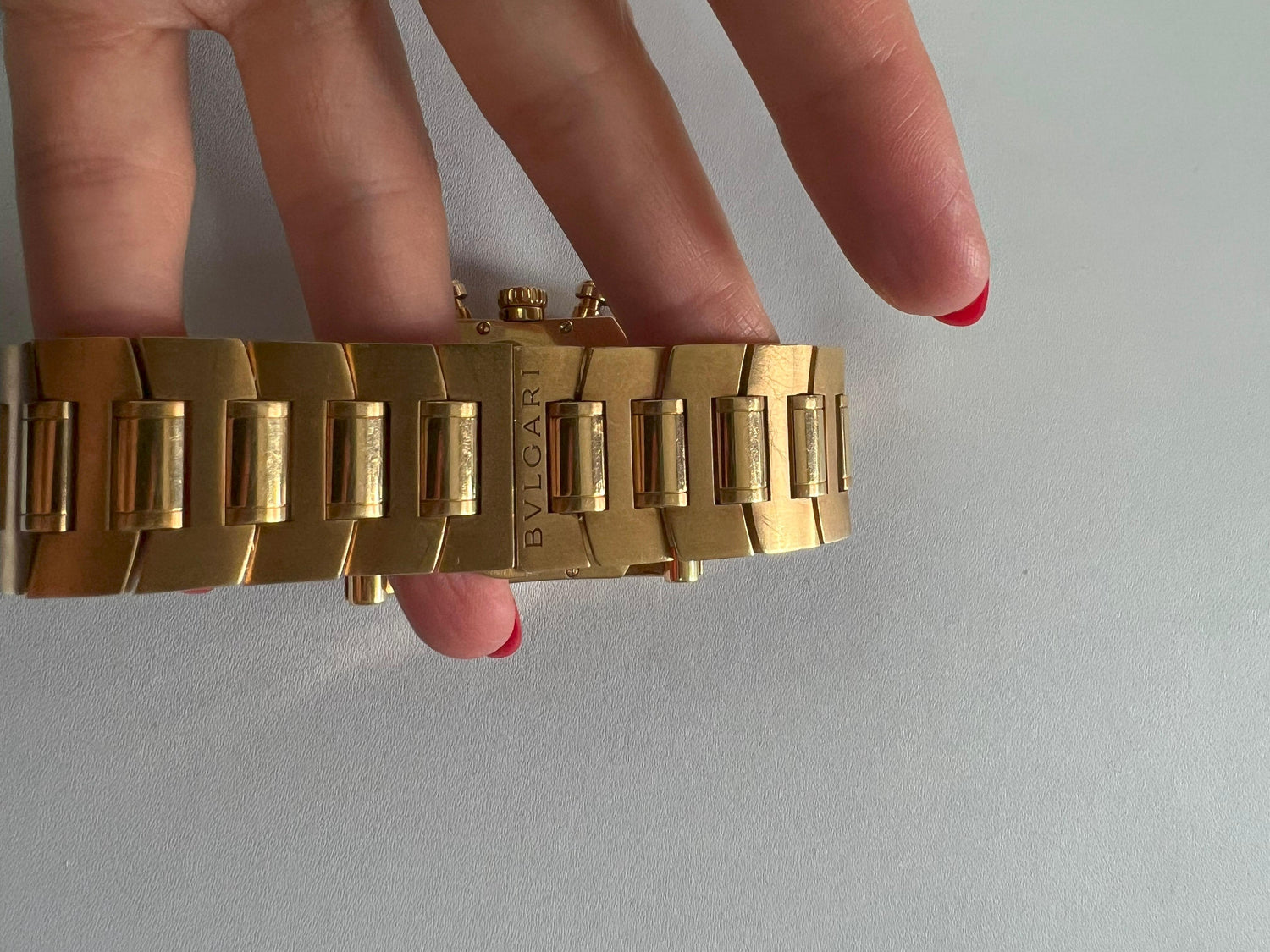 Bvlgari Bulgari Assioma 18 Karat Yellow Gold Large Dial Watch