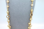 Golden Yellow AAA South Sea Pearls 18K Yellow Gold Long Necklace