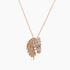 Horse Stallion Pony Diamond Pave & Ruby 18K Rose & White Gold Pendant Necklace