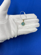 Diamond Flying Dove Bird Soaring Sky  Peace Devotion Love Hope 18 Karat Yellow G