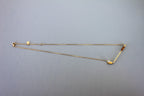Diamond Golden Brown Tiger's Eye Golf Club Birdie Jewelry 18 Karat Yellow Gold C
