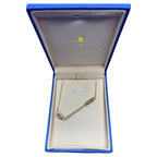 Diamond Golden Tiger's Eye Golf Club Birdie Charm Yellow Gold Necklace Pendant