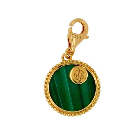 Diamond Moon Star Celestial Heaven Zodiac Crescent Sky 18 Karat Yellow Gold Gree
