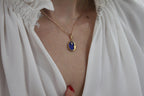 Diamond Moon Star Celestial Heaven Zodiac Crescent Sky 18 Karat Yellow Gold Gree
