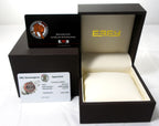 Diamond Pave Dial Luxury Swiss Quartz Exotic Watch 0.64 Tcw