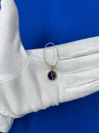 Diamond Shooting Star Celestial Sky Zodiac Heaven Space Galaxy Universe Medallio