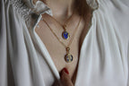 Diamond Shooting Star Celestial Sky Zodiac Heaven Space Galaxy Universe Medallio