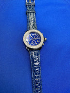 Diamonds Pave Dial Luxury Swiss Quartz Exotic Watch