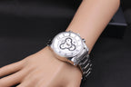 Diamonds Pave Dial сәнді швейцариялық кварц экзотикалық сағаты 0.64 Tcw