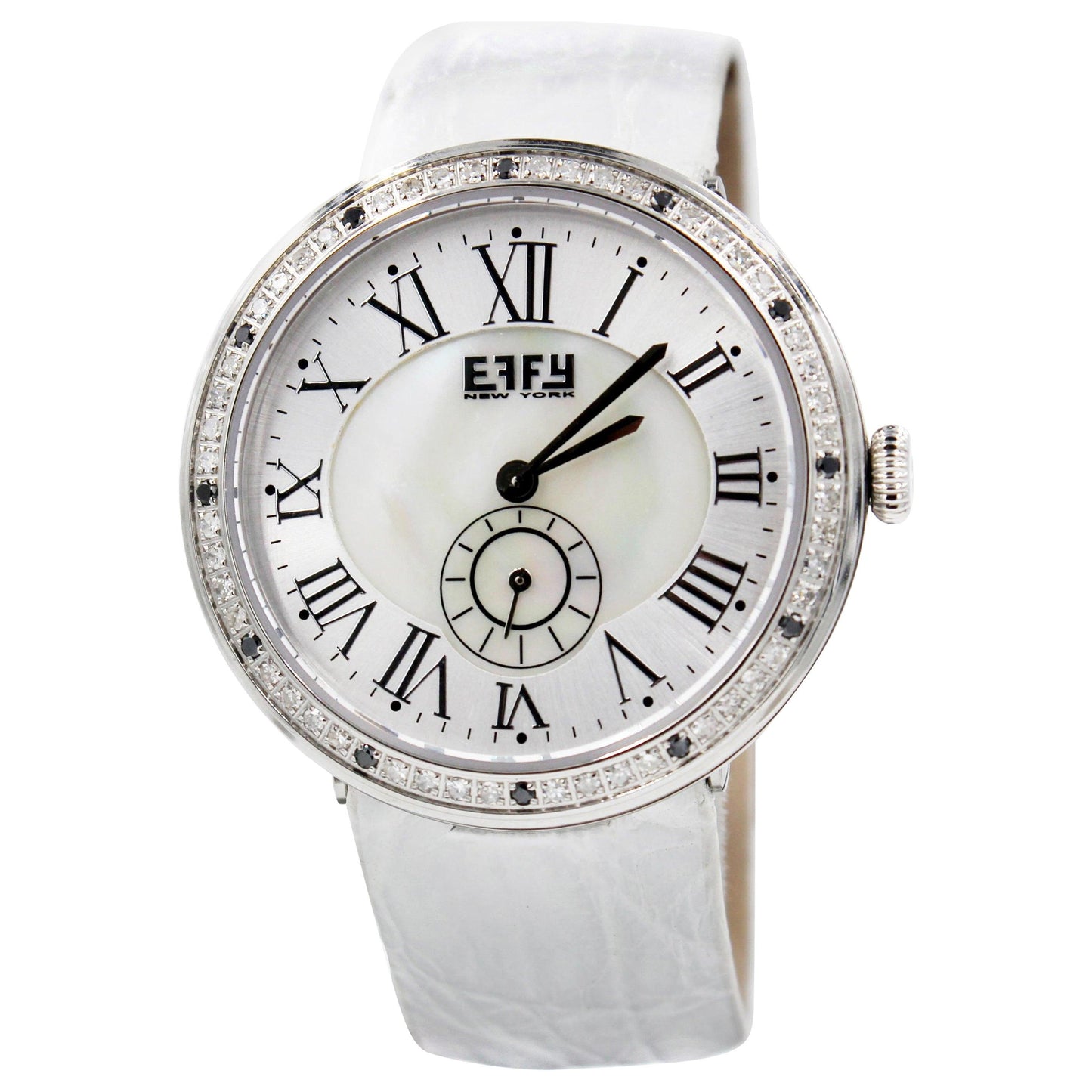 diamonds pave dial luxury swiss quartz exotic watch 0.64 tcw