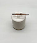 Diamond Pave Double Finger Knuckle 14K Rose White Gold Statement Ring