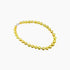 Golden Pearl & White Diamond 18K White Gold Bead Necklace