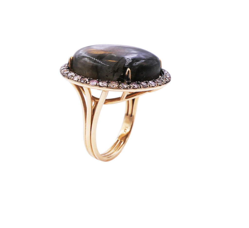 Labradorite Dark Sky - Ring