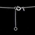 Diamond Vintage Inspired Edwardian Style White Gold Bib Princess Necklace