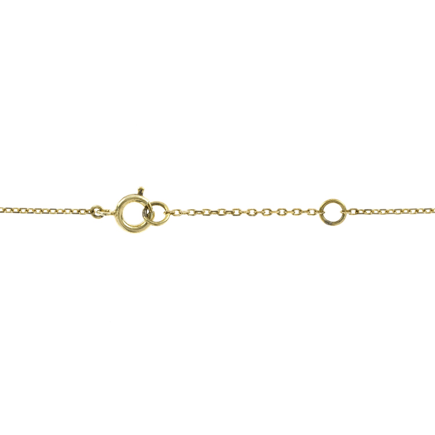 Diamond Vintage Style Ribbon Floral Necklace