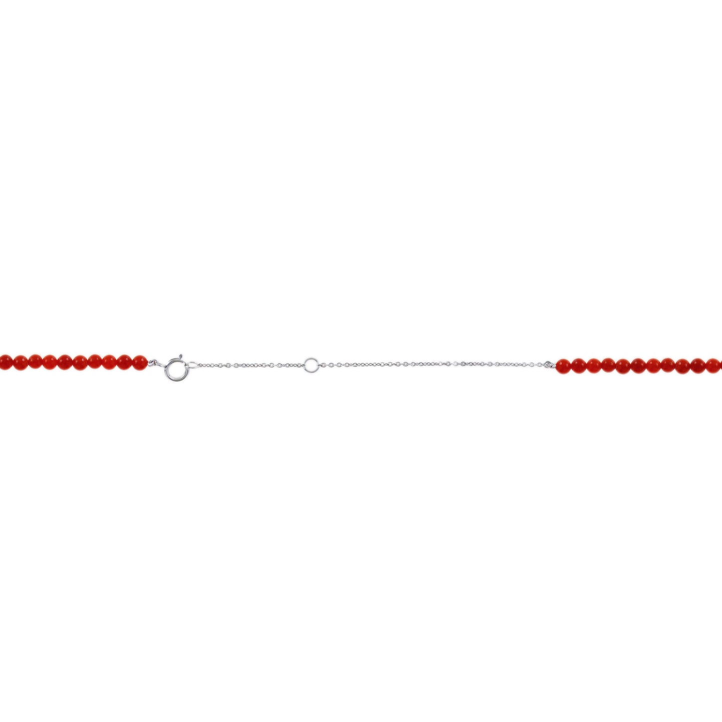 12.42 ct. ethiopian opal coral emerald diamond art deco style 14k white necklace