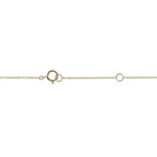 Casa Blanca Lily Cut White Topaz & Green Emerald Yellow Gold Pendant Necklace