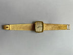 Patek Phillipe 18 Karat Yellow Gold Textured Gold Vintage Estate Watch