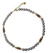 Purple Violet Amethyst Pave Set Gold Rocket Bullet Grey Pearl 18K Gold Vermeil S