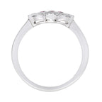 0.30 ctw Art Deco Ruby & Diamond 14K White Gold Ring