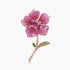 Pink Tourmaline & Ruby & Pink Sapphire & Multi Gem Floral Rose Gold Pin Brooch