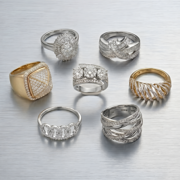 Rings Diamonds