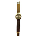 Rolex Cellini White Round Cushion Dial 14 Karat Yellow Gold Vintage Watch