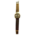 Rolex Cellini White Round Cushion Dial 14 Karat Yellow Gold Vintage Watch