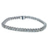 Round Diamond 6 Carat Tennis Line Classic Fashion 14 Karat White Gold Bracelet