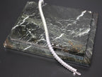 Round Diamond 6 Carat Tennis Line Classic Fashion 14 Karat White Gold Bracelet