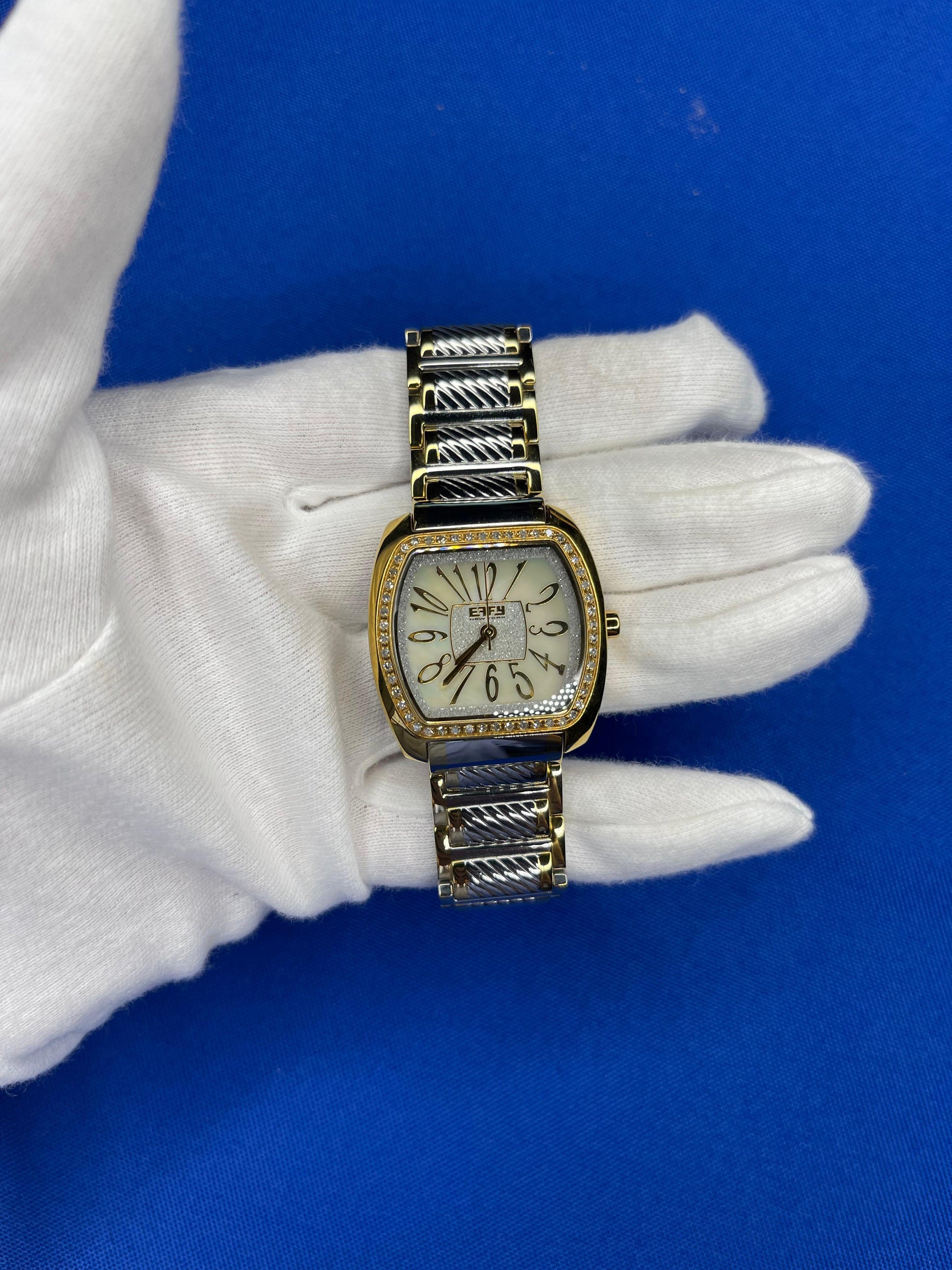 Sapphires & Diamonds Pave Dial Luxury Swiss Quartz Exotic Watch
