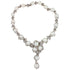 White South Sea Pearl Diamond 18 Karat White Gold Statement Chunky Necklace