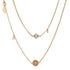 Hermes Gambade Diamonds & 18K Rose Gold Long Lariat Necklace