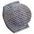 Palmiero Unique White Diamond Brilliant Pave 18 Karat Rose Gold Unique Dome Ring