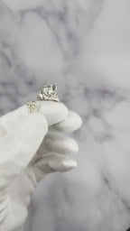 925 Sterling Silver Dog Puppy Animal Nature Cute Boxer Open Hug Statement Ring